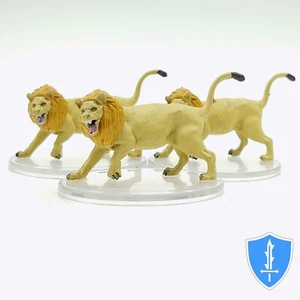 Löwe x3 - Waterdeep Dragon Heist #29 D&D Miniatur - Bild 1 von 1