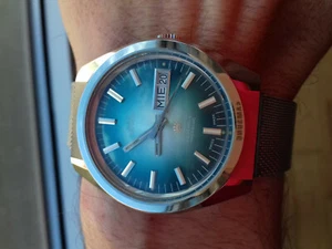 Vanroy AUTOMATIC 445204 Vintage Collection Swiss Made NOS Watch Montre 3 At W. R - Foto 1 di 12