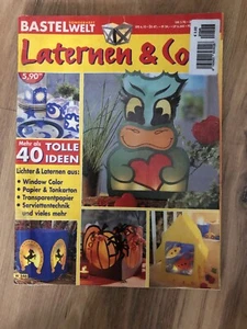 Bastelwelt Sonderheft Laternen & Co.mit Vorlagebogen gebraucht heft Basteln kind - Bild 1 von 1