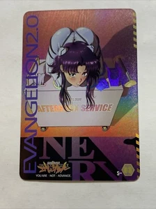 Misato Katsuragi Evangelion Girls Sexy Goddess Anime Doujin Art Card Holo Waifu - Picture 1 of 7