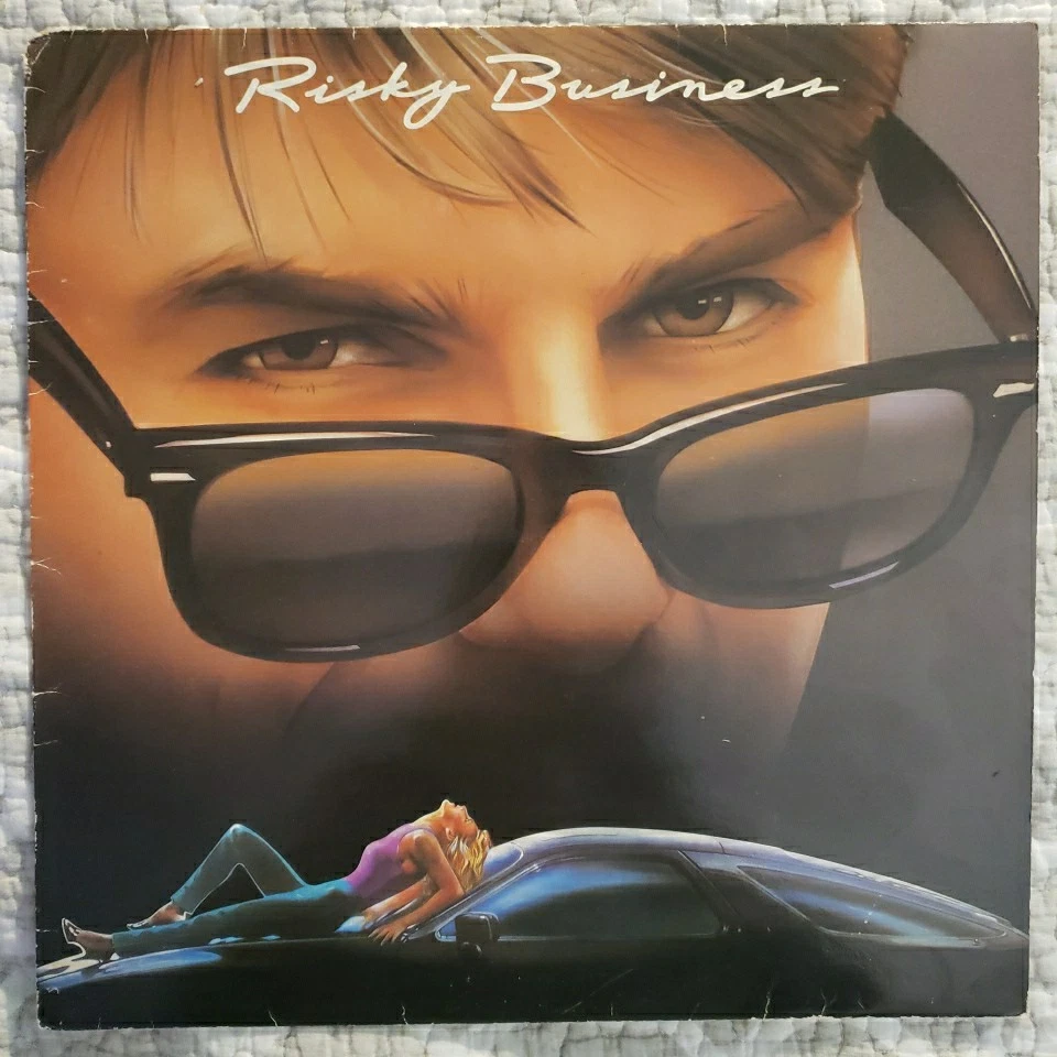 Risky Business Soundtrack LP Vinyl Record Virgin Records V2302 1984 Foto 1 de 4