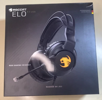 ROCCAT Elo 7.1 USB Gaming Headset - Schwarz (ROC-14-130-02) - Bild 1 von 4