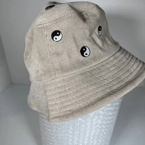 Bucket Hat "Yin Yang" Color - Kahki Cordaroy - Picture 1 of 6