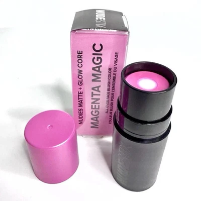 Nudestix Nudies Matte + Glow Core All Over Blush “MAGENTA MAGIC” Full Size Boxed - Image 1 of 4