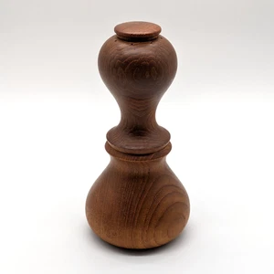 VTG Dansk Teak Peppermill Hourglass w/ Lip 890 Quistgaard Danish Modern Denmark - Picture 1 of 7