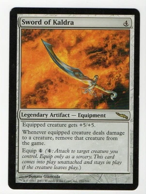 Sword of Kaldra Mirrodin Regular - Image 1 of 2