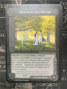 Diminish and Depart x1 - The Balrog - Middle-Earth CCG - Picture 1 of 1