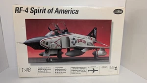 Testors 1/48 RF-4 Spirit of America Plastic Model Kit 525 NIOB 1994 Vtg NEW! - Picture 1 of 10