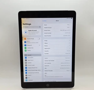 Apple iPad 9a generazione - 64 GB - grigio siderale - Wifi e cellulare - sbloccato - Foto 1 di 7