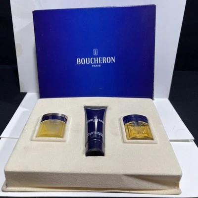 Boucheron Paris Loción Apres Gel de Afeitado Moussant Pour Homme Eau De Parfum Set Foto 1 de 4