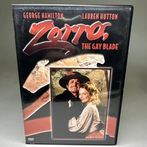 Zorro, The Gay Blade 1981 (DVD, 2001) George Hamilton, Lauren Hutt - Picture 1 of 3