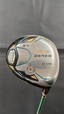 HONMA GOLF BERES E-06 3W Fairway Wood Flex-R 3STAR ARMRQ ∞ 44 Used HONMA GOLF - Image 1 of 4