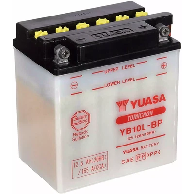 Batteria 12V 11AH Yuasa YB10L-BP Piaggio VESPA GTS 250 2005 - 2014 - Immagine 1 di 3