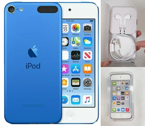 New Apple iPod touch (6th generation) Blue, 128GB, 1 Year Warranty, Retail BOX - Picture 1 of 11