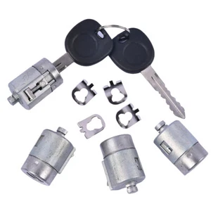 4Pcs Door Lock Cylinder W/Keys for 01-10 Chevy GMC Express Savana 1500 2500 3500 - Picture 1 of 8