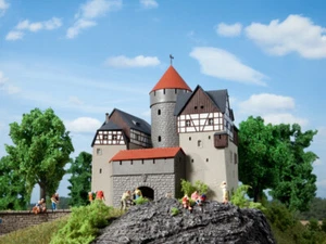 12263 Auhagen Ho Manufacturing Borgo Ancient Scale 1:87 Assembly Kit - Picture 1 of 4