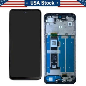 Pour Motorola Moto G Play 2024 XT2413-1 Écran LCD Vitre Tactile Numériseur Cadre - Photo 1 sur 6