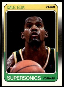 1988-89 Fleer Dale Ellis Seattle SuperSonics #107