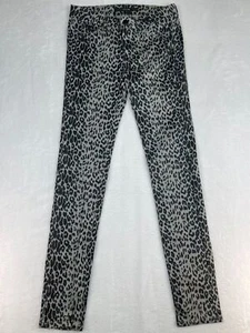Joe's Jeans Animal Print Pants Girls Size 14  Skinny Ankle Cheetah Leopard - Picture 1 of 11