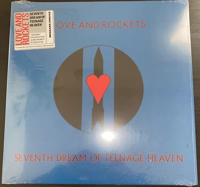LOVE AND ROCKETS SEVENTH DREAM OF TEENAGE HEAVEN VINYL LP NEW  SEALED MINT - Image 1 of 2