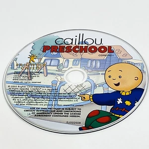 Caillou Preschool (PC CD, 2005) PBS Kids Disc Only - Picture 1 of 2