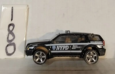 Matchbox NYPD Police Sport SUV Traffic Black Enforcement *Loose - Image 1 of 4