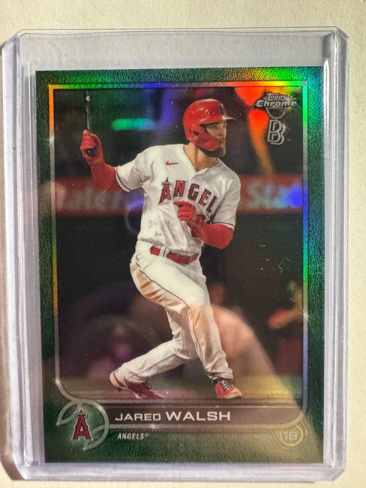 K255,076 - 2022 Topps Chrome Ben Baller Green Refractors #24 Jared Walsh #/99 - Image 1 of 1