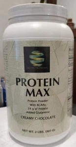 OG PROTEIN MAX NET WT. 2LBS (907 G ) CREAMY CHOCOLATE - Picture 1 of 3