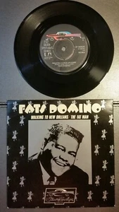 Fats Domino Walking To New Orleans UK 1970's Reissue vinyl 7" PicSl Mint Tested - Picture 1 of 2
