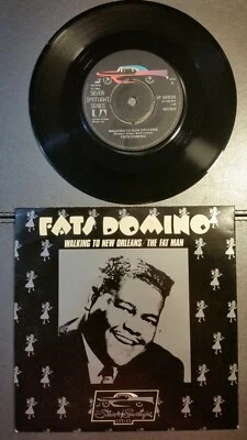 Fats Domino Walking To New Orleans UK 1970's Reissue vinyl 7" PicSl Mint Tested - Image 1 of 2