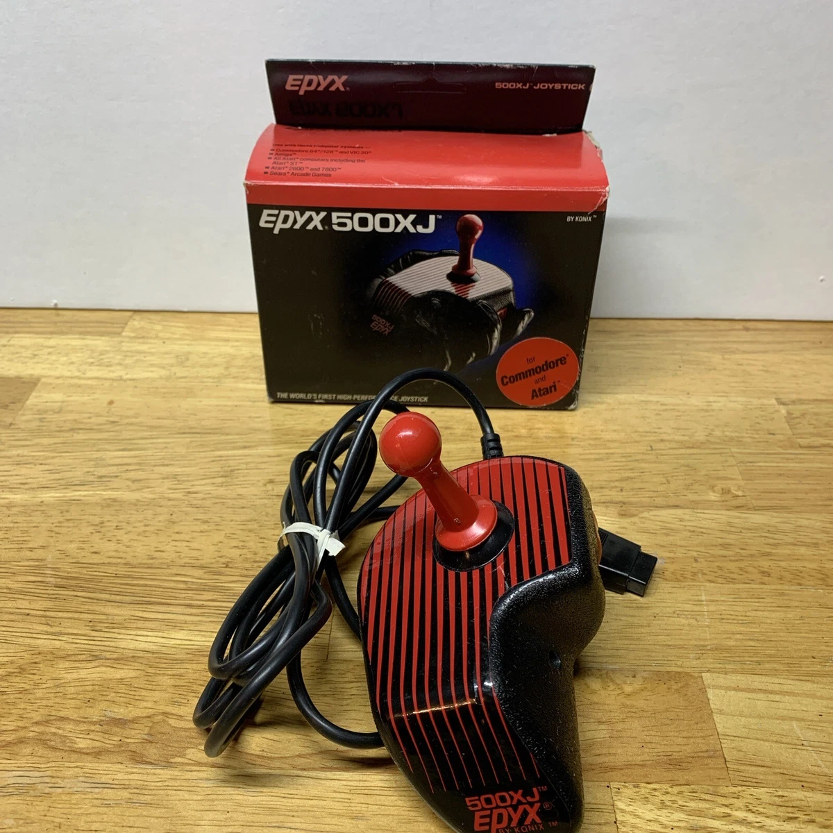 Epyx 500XJ Konix Controller Joystick for Commodore 64 & Atari 2600