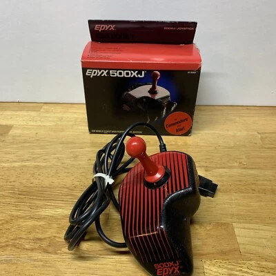 Epyx 500XJ Konix Controller Joystick for Commodore 64 & Atari 2600 & 7800 w/Box - Image 1 of 4