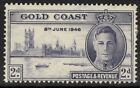 Gold Coast Sg133 1946 2D Victory P13½x14 Mtd Mint
