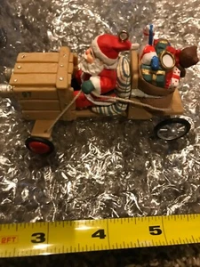 1997 The Claus-Mobile Here Comes Santa Hallmark Keepsake Collector Ornament NIB - Picture 1 of 3