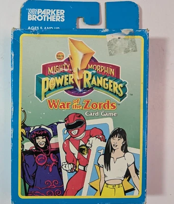 1994 Mighty Morphin Power Rangers War of the Zords Card Game Parker Bros NEW - Image 1 of 4