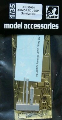 Hauler  HLU35024 Armored JEEP (82nd Airborne Div.)  scala 1/35 - Immagine 1 di 4