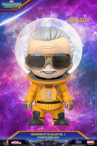 Hottoys Cosbaby Cosb673 GOTG Guardians of the Galaxy Vol. 2 Stan Lee New Cover