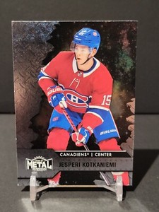 2020-21 Skybox Metal Universe Base #89 Jesperi Kotkaniemi  Montreal Canadiens