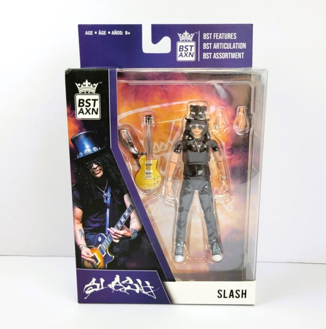 BST AXN Guns N' Roses Slash 5” Action Figure NEW GNR