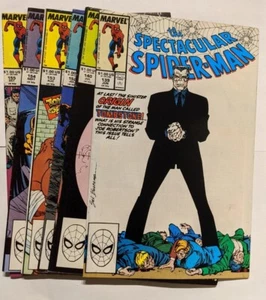 Vintage The Spectacular Spider-Man #149 & #150 , #152-#155 Marvel Comics - Picture 1 of 7