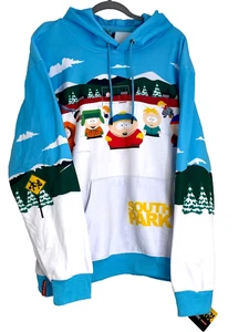 Sudadera con capucha Members Only X South Park para hombre XL sublimada estampado calce relajado - Imagen 1 de 12