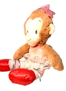 Muñeca de peluche mono Majorie Nat & Jules - bailarina/tutú - Demdaco - Imagen 1 de 9