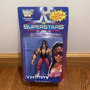 Figura de acción WWF Super Stars (Bret The Hitman Hart) - JAKKS Pacific 1996 - De colección - Imagen 1 de 3