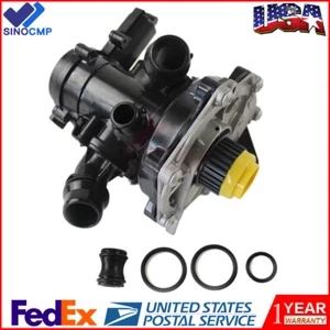 OEM Electronic Water Pump Thermostat Housing Assembly fits VW Golf Passat Tiguan - Picture 1 of 20