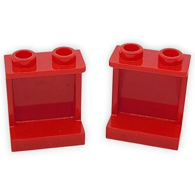 Lego Panel Scheibe Side Supports 87552 Rot Red 1x2x2 75913 71044 60112 Ersatz - Bild 1 von 4