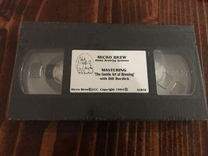 Sealed Mastering The Gentle Art Of Brewing VHS Tape With Bill Burdick - Bild 1 von 3