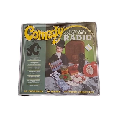 Comedy from the Golden Age of Radio 20 Audio Cassettes 30 Hours 60 Programs - Image 1 of 4