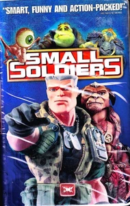 SMALL SOLDIERS- Kirsten Dunst- Toy Soldiers Come Alive & Assist Girl Rescue VHS - Picture 1 of 2