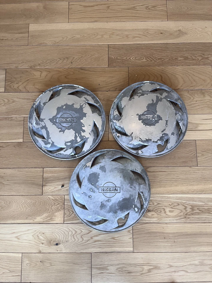 1980s Nissan Sunny Pulsar Vanette 14 Inch Wheel Trims - Image 1 of 4