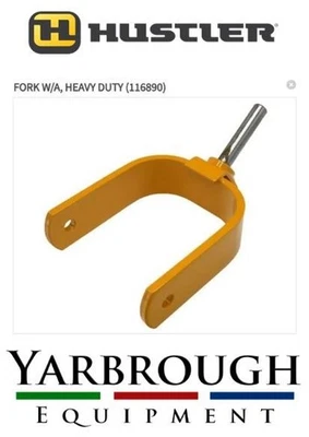 NUEVA HORQUILLA DELANTERA OEM HUSTLER #116890 PARA MODELOS SELECTOS X-ONE, SUPER Z, HYPER DRIVE Foto 1 de 4